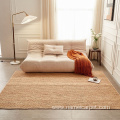 Natural fiber water Hyacinth Woven braided rugs carpet